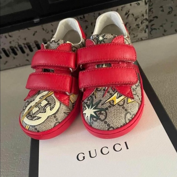 Gucci toddler sneakers - Picture 2 of 7